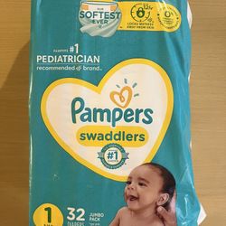 Diapers (Pampers Size 1)