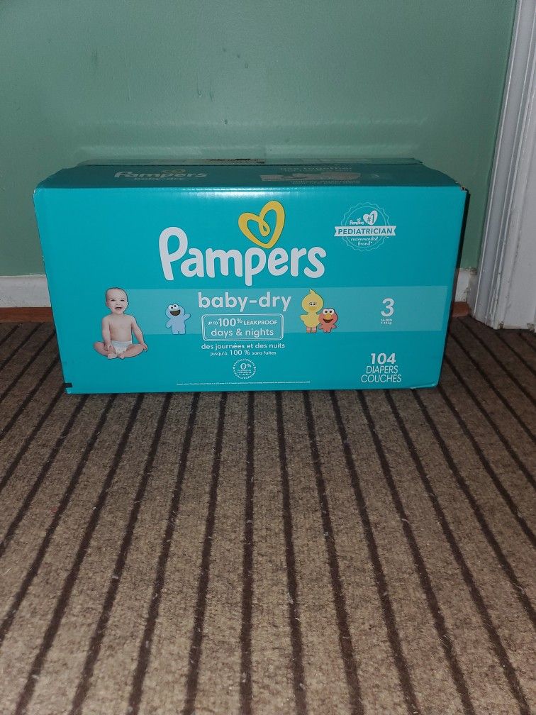 Box Pampers Baby Dry #3