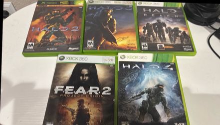 Halo 2, 3, Reach, 4 & F.E.A.R. 2 Xbox Bundle
