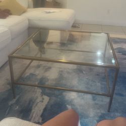 glass table