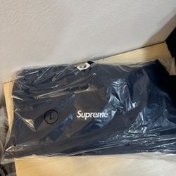 Supreme Box Logo Hooded Sweatshirt FW25 Navy Large