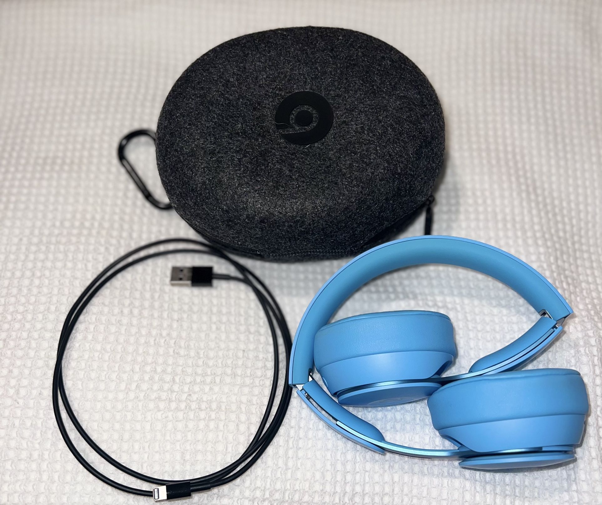 Beats Solo Pro Wireless Noise Canceling On-Ear Headphones | Blue