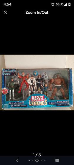 Marvel Legends Fantastic Four 7 Pack Box Set Collectible Action Figures