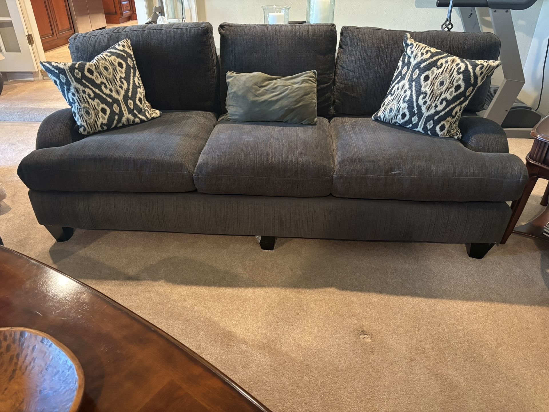 Navy 4 Piece Sofa Set
