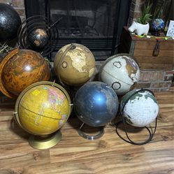 6 Different Globes