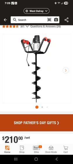 Electric Auger - Like New