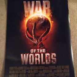 War Of The Worlds Authentic Movie Theater Poster For 20dlls (24X40 Double Sided) Alvernon Between Drexel And Valencia