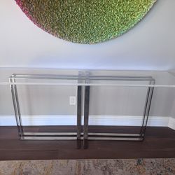 Contemporary Console/Entry Table