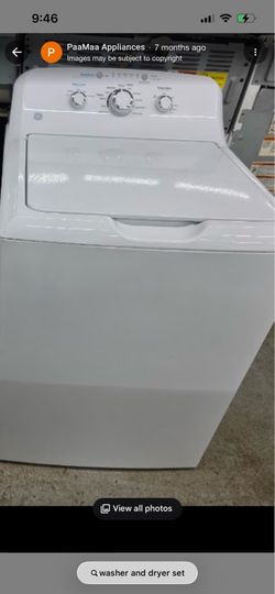 Washer and dryer