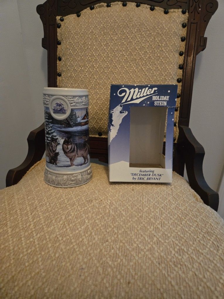 Miller Holiday Stein