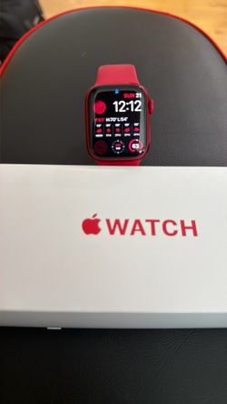 Apple Watch Series 7, Product Red, 41MM, GPS
