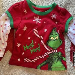 New With Tags 12 Month Grinch Shirt