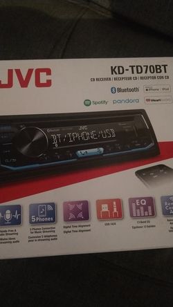 JVC Bluetooth and Aux BRAND NEW !!