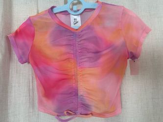 Girls Mesh Top