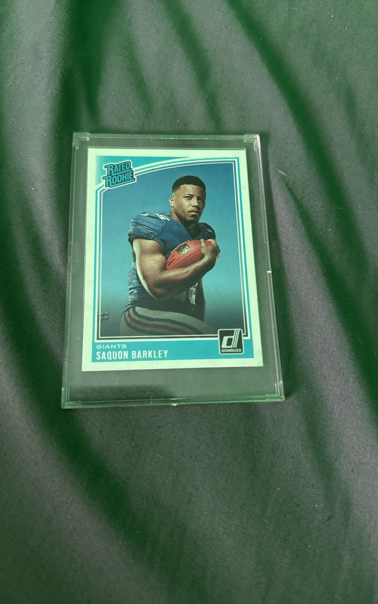 Rated Rookie Donruss Saquon Barkley