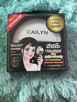 New selfie ring light