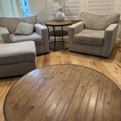 Ethan Allen Coffee Table And End Table Set