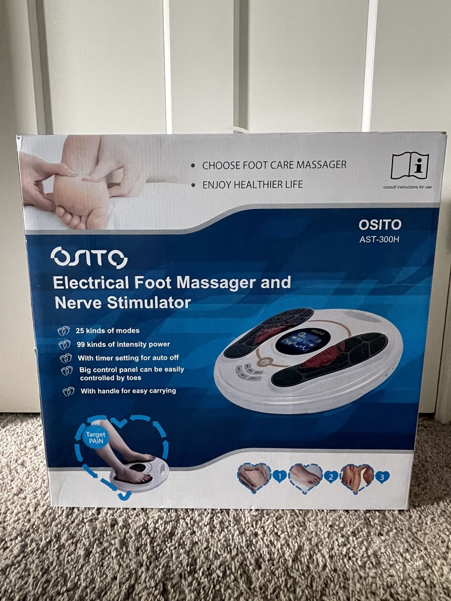 Electrical Foot Massage And Nerve Stimulator