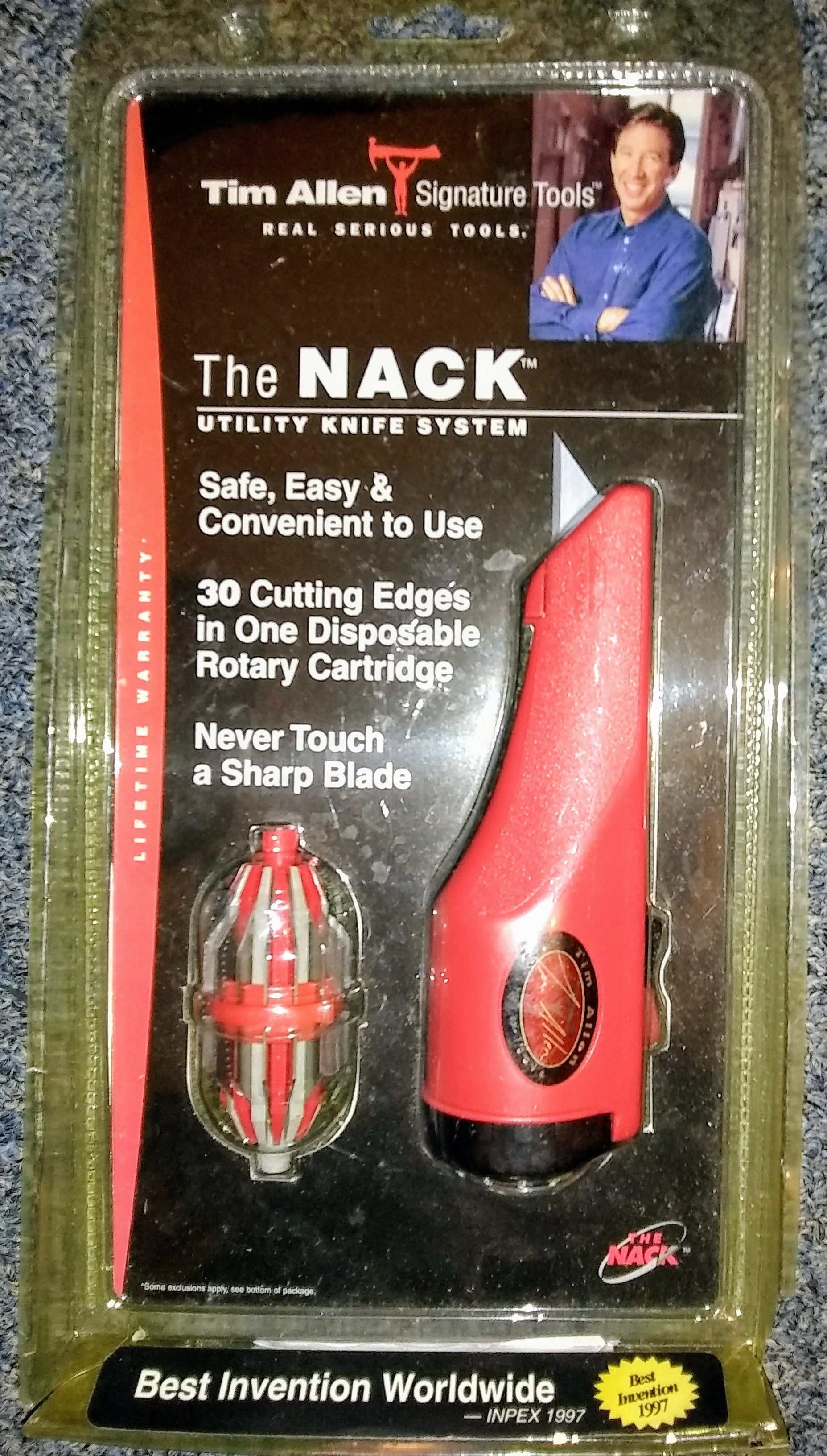 The Nack UTILITY KNIFE System -NIP