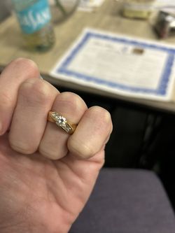 14K Gold Diamond Ring