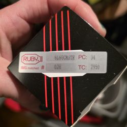 Ruby 6L6GCMSTR Power Vacuum Tubes