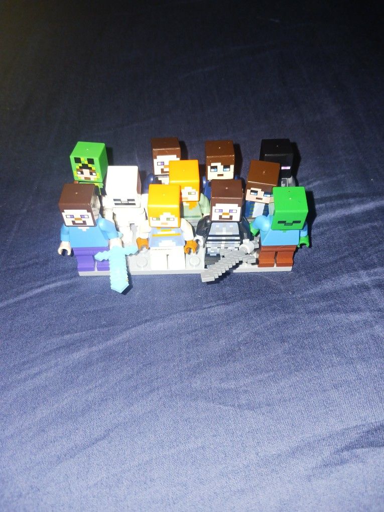 Lego Minecraft Minifigures