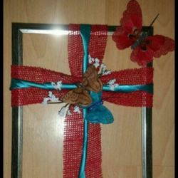 8x10 Cross Picture Frame
