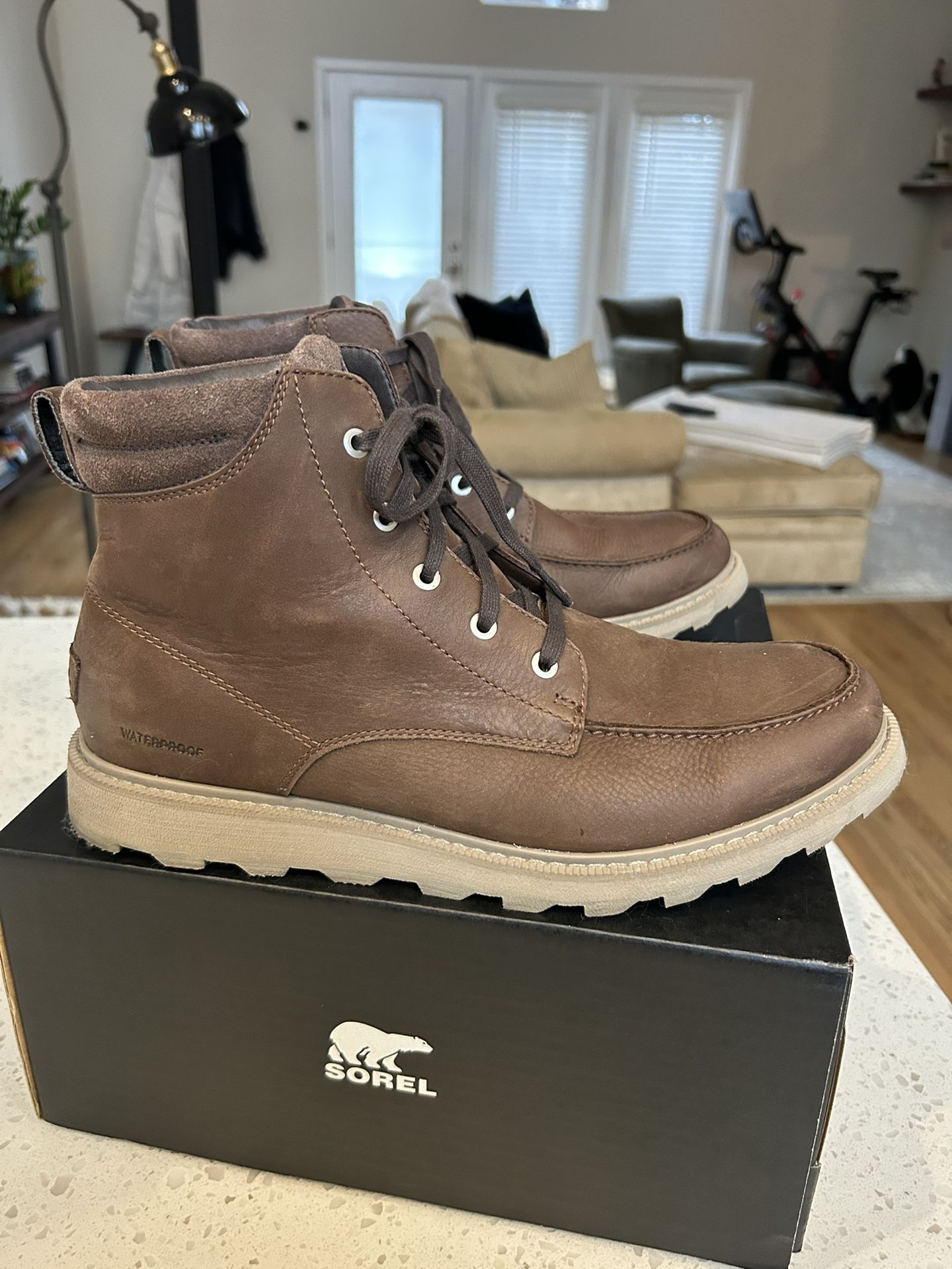 Sorel Men’s Moc Toe WP Boots Size 11