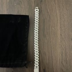 Moissanite Cuban Bracelet 