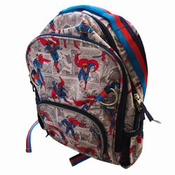 Pottery Barn Kids Superman Toddler Backpack DC Comics Back pack Gray PBK Bag