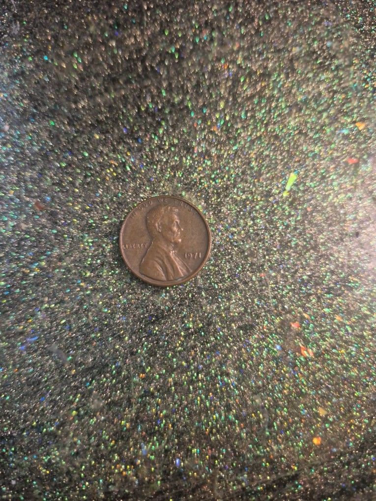 1971 no mint error penny
