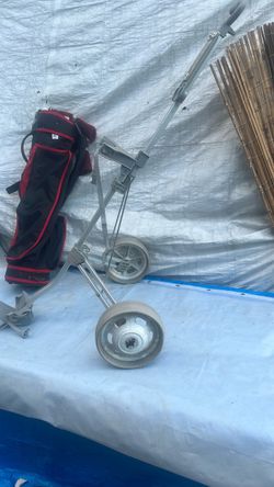 2 wheel push Pull Golf Cart
