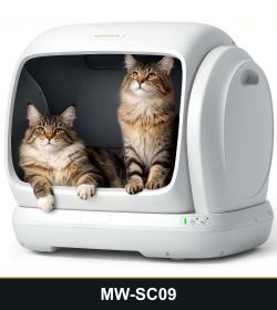 Meowant MW-SC09 Self-Cleaning Litter Box - Open Box