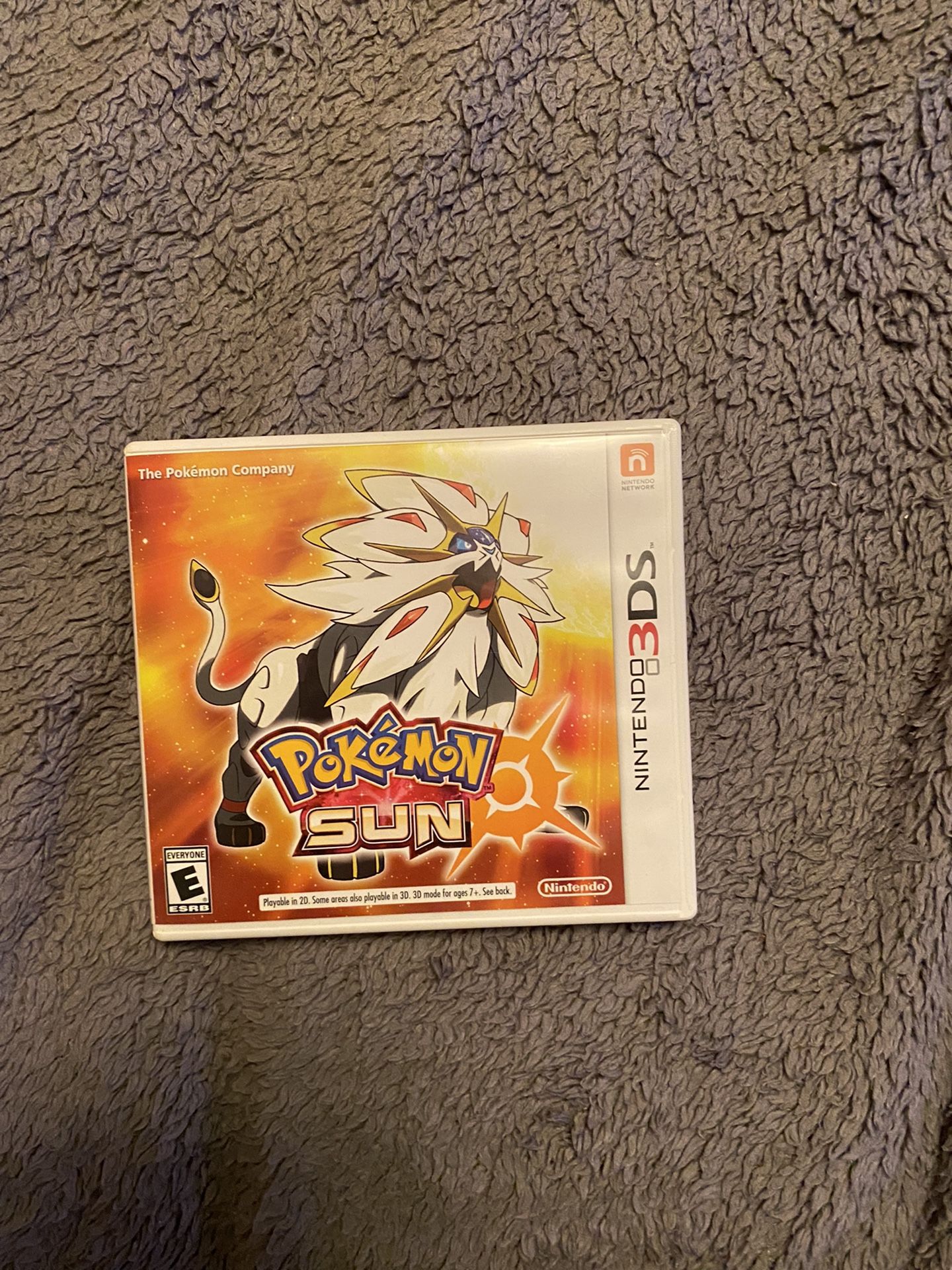 Pokémon Sun (Case and Manual only)