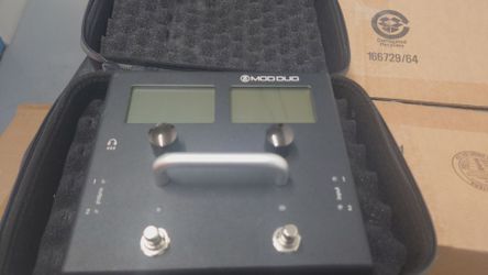 Mod duo guitar effect unit w/ case