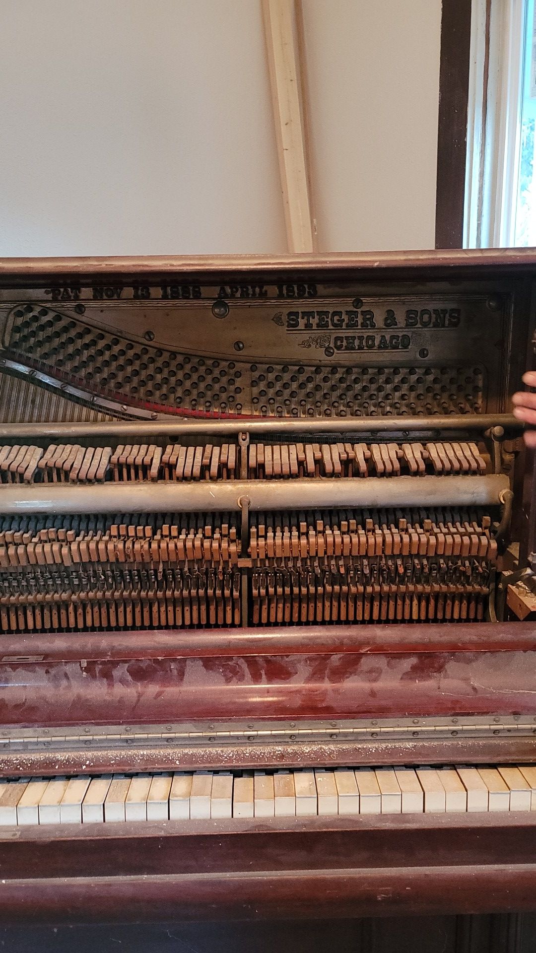 Steger & sons piano