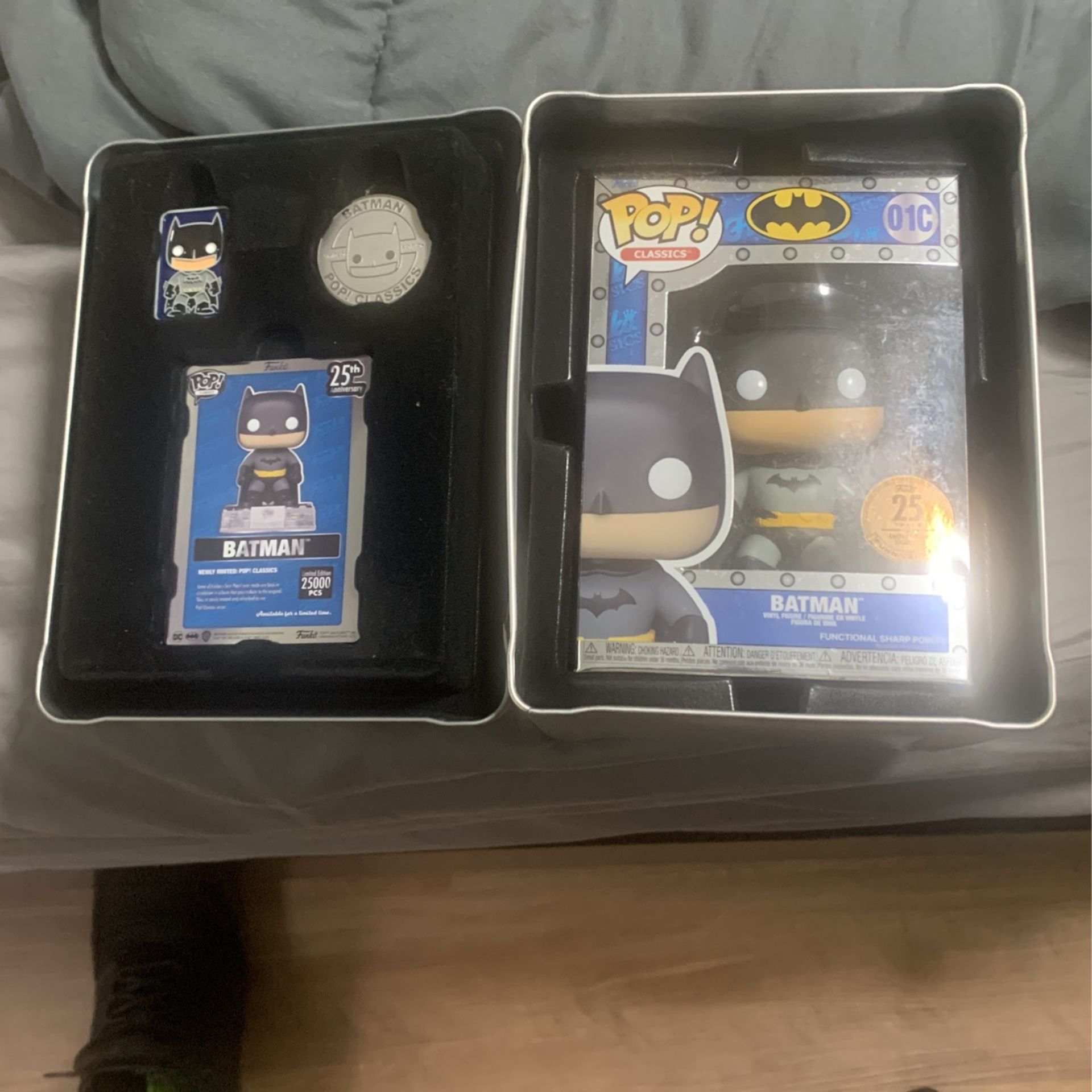 Batman Funko Pop 01C 25 Year Anniversary LE