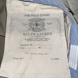 Polo Ralph Lauren Men's Stretch Classic-Fit Chino Khaki Shorts Size 38