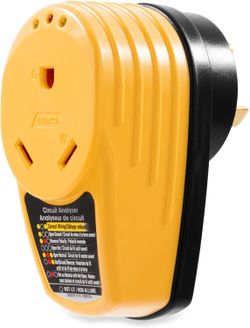 Camco Power Grip 30-Amp Camper/RV Circuit AnalyzerSurge Protection