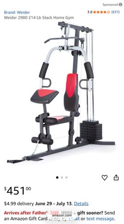 Weider 2980 X home gym