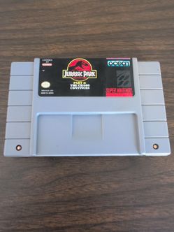 Super Nintendo Jurassic Park The Chaos Continues