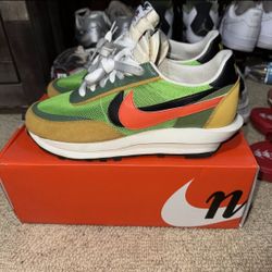 Nike Sacai Ld Waffle Green Gusto 