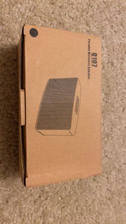 Portable Bluetooth speaker