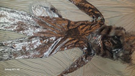 J VALENTINE sexy Wolf costume w/hood