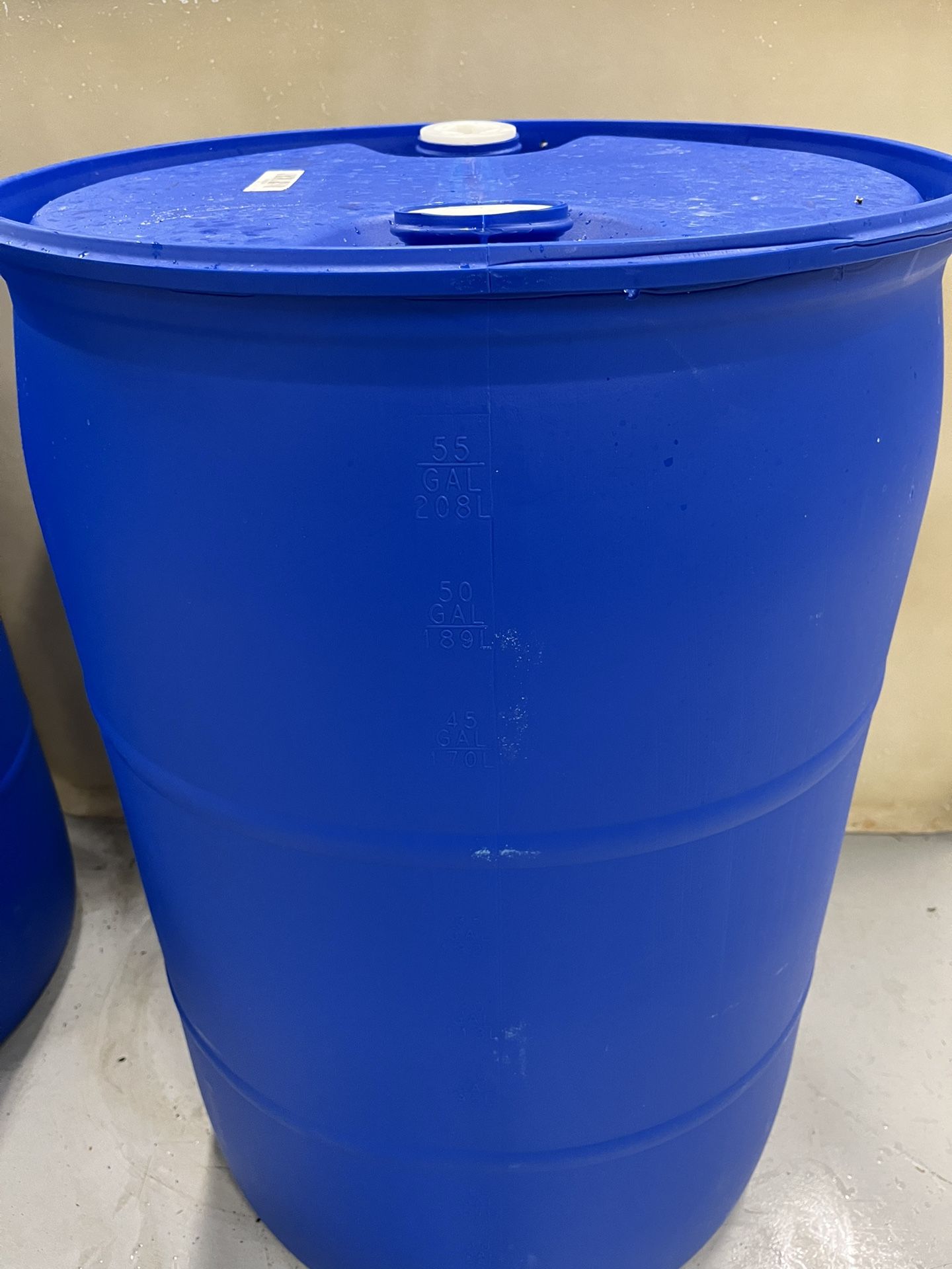 55 Gallon Poly Drum Tank