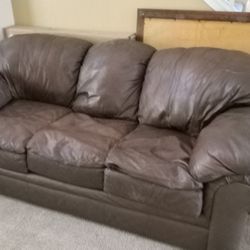 Leather Sofa  