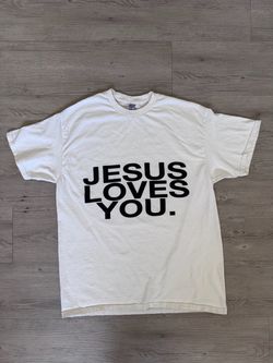 VTG Y2K Jesus Loves You T-Shirt