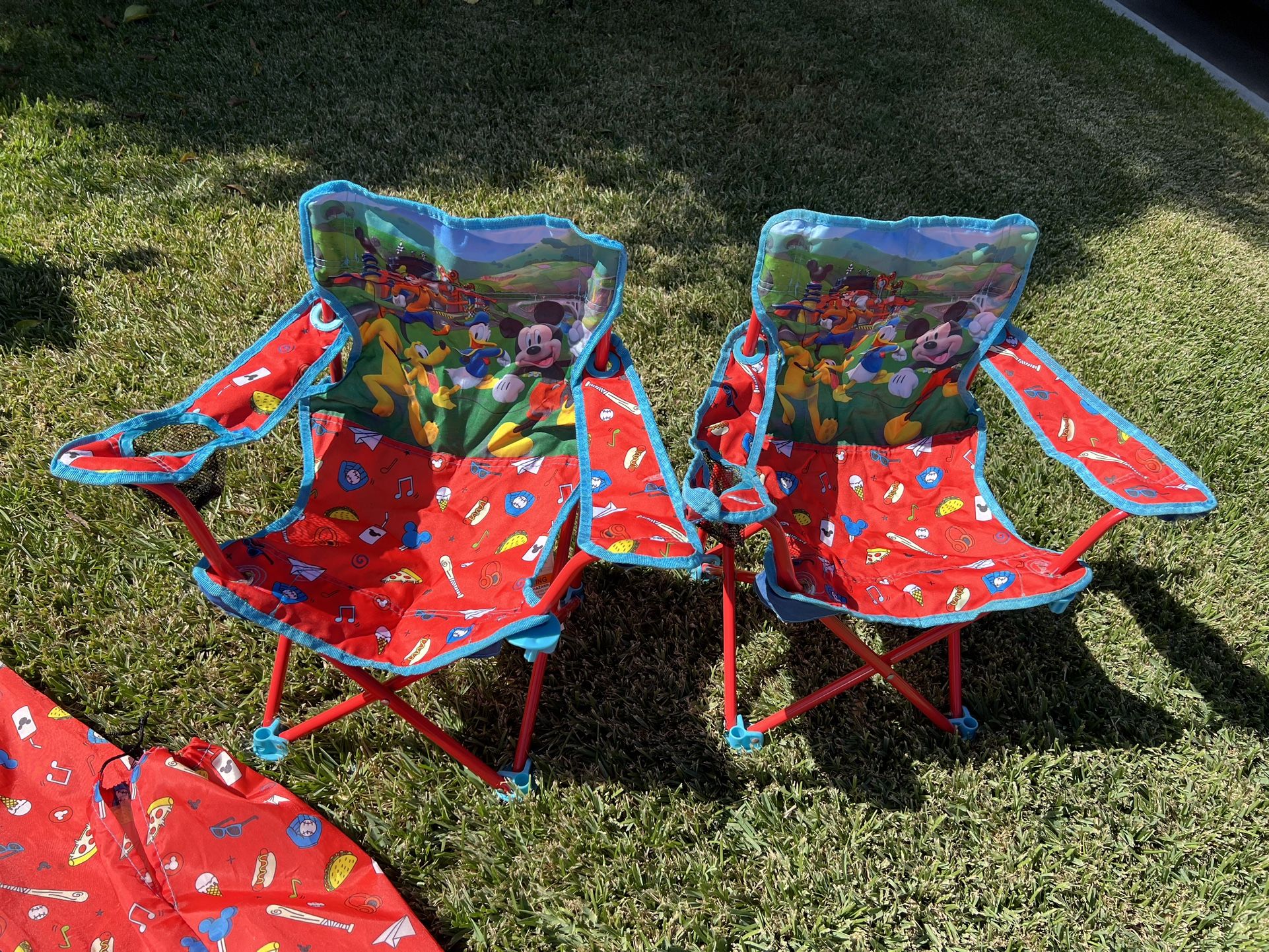 Pair of Toddler Mickey Chairs