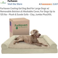 XL Dog Bed - grey