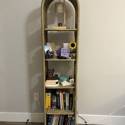 Rattan Bookshelf